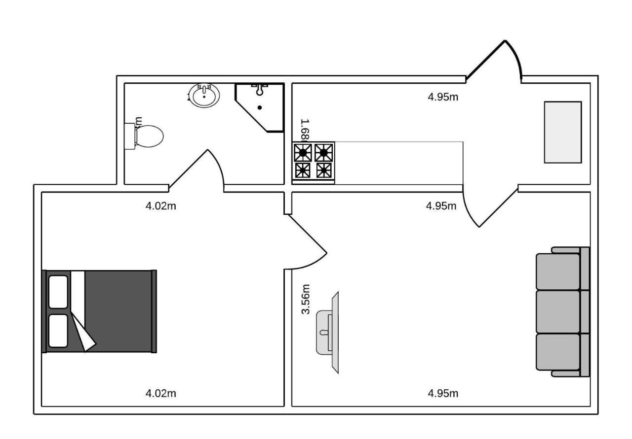 Homely 1 Bedroom Flat By The Copenhagen Lakes Zewnętrze zdjęcie